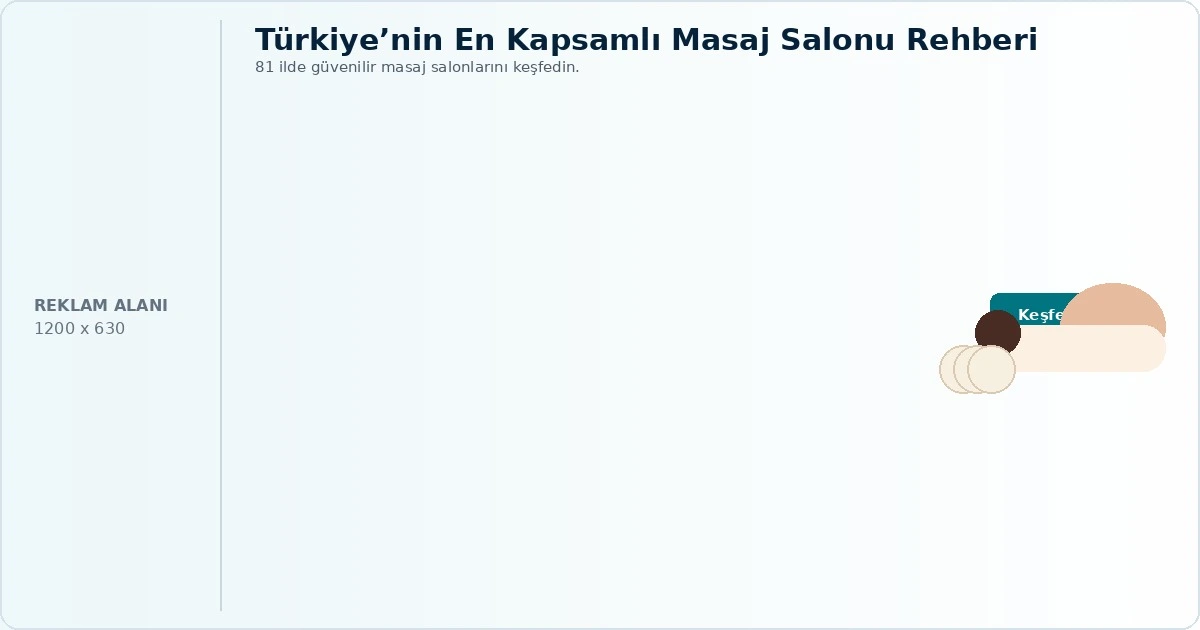 Masaj Salonu Seçerken Dikkat Edilmesi Gereken 5 Önemli Nokta