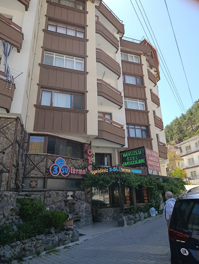 3su Havuzlu Termal Otel Kızılca Hamam & Kızılca Hamam Termal Otel Leri & Termal Konaklama, Özel Aile Kabinleri, Havuzlu Banyo